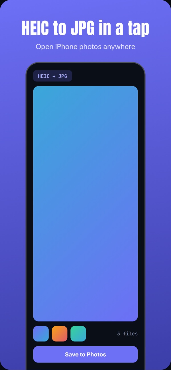 Screenshot 1 der App imagenimble für iOS