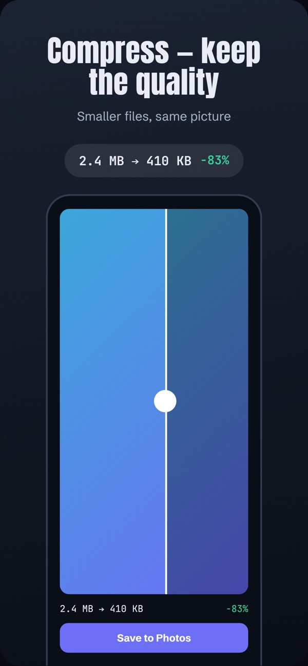 Screenshot 2 der App imagenimble für iOS