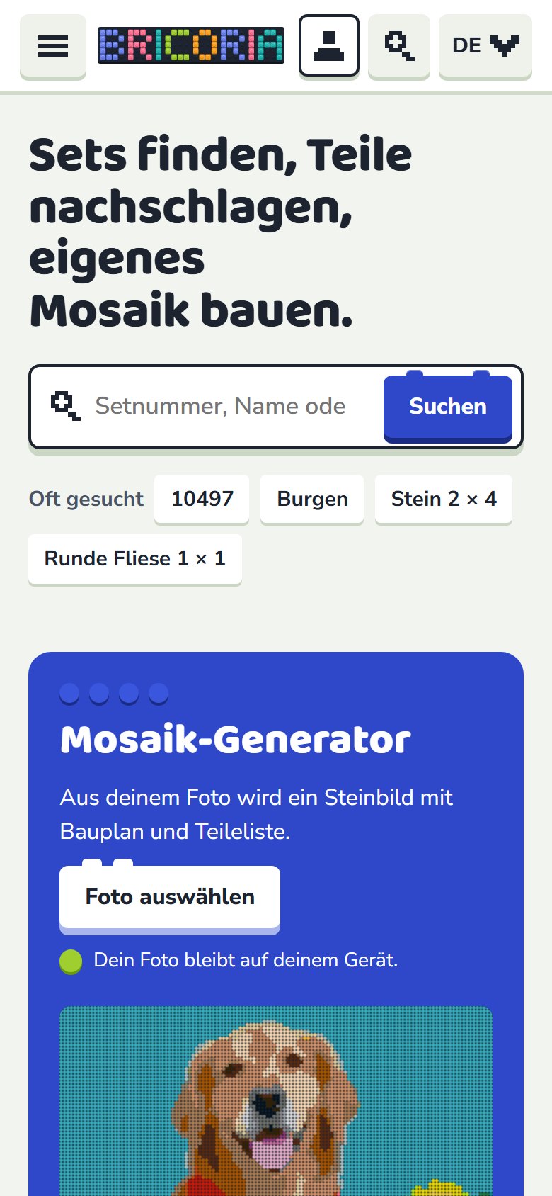Mobile Ansicht von Bricoria