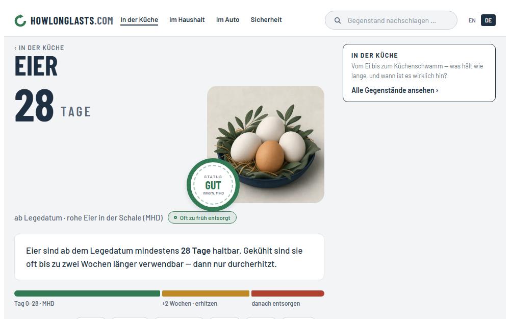 Screenshot howlonglasts.com/de/wie-lange-sind-eier-haltbar