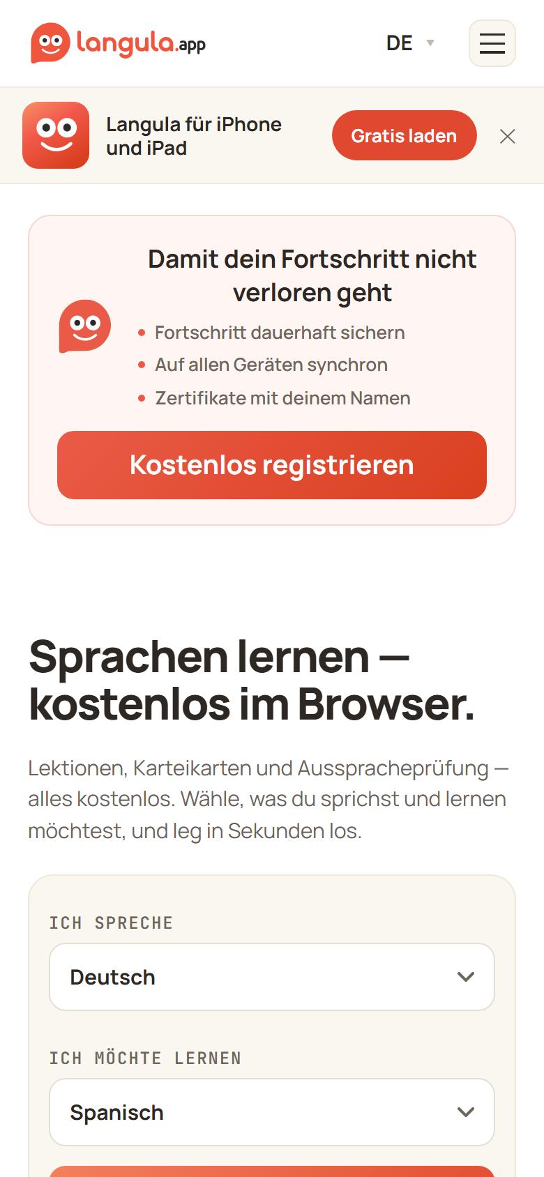 Mobile Ansicht von Langula