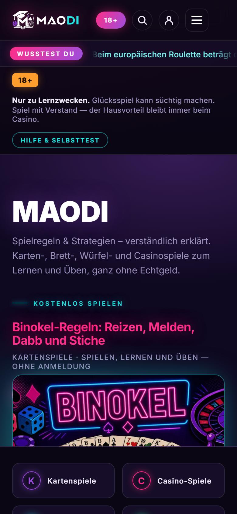 Mobile Ansicht von maodi