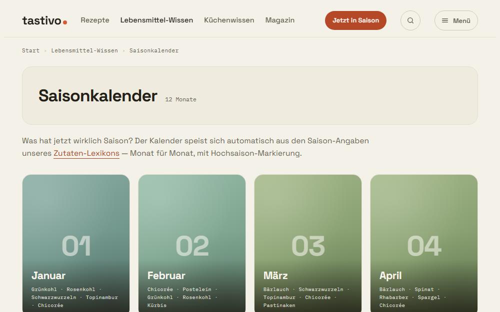 Screenshot tastivo.de/lebensmittel/saisonkalender